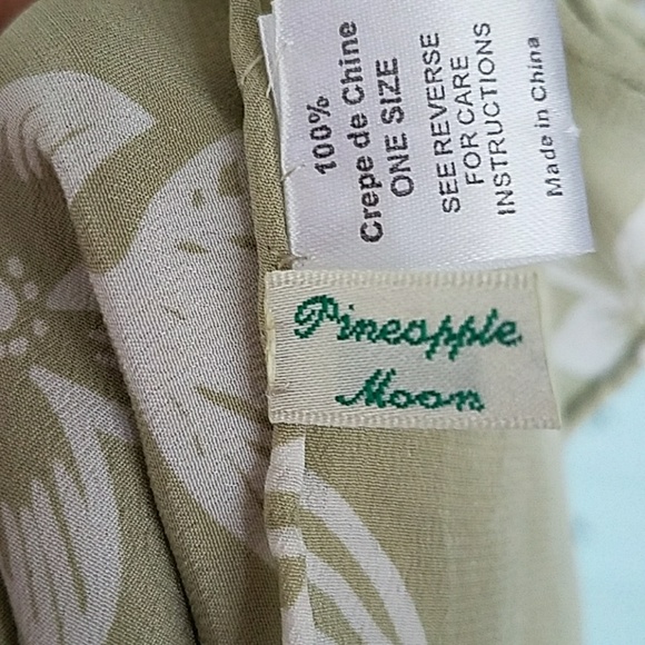 Long Tropical Scarf by Pinapple Moon NWOT - Picture 4 of 4